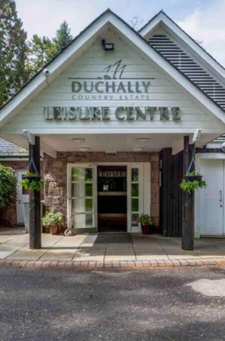 Ryder Cup Lodge Duchally - Free Access To Leisure Club Swimming Pool Hot Tub Steam Room - Starlink Satellite Internet - Sky Glass Now Dog Friendly For 2025 Auchterarder Exterior foto