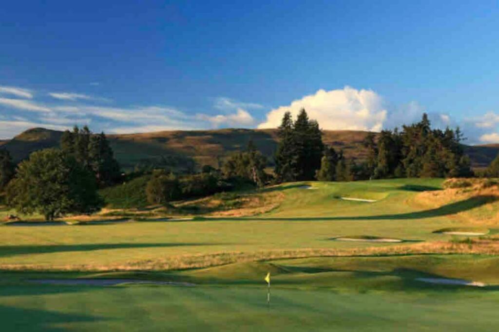 Ryder Cup Lodge Duchally - Free Access To Leisure Club Swimming Pool Hot Tub Steam Room - Starlink Satellite Internet - Sky Glass Now Dog Friendly For 2025 Auchterarder Exterior foto